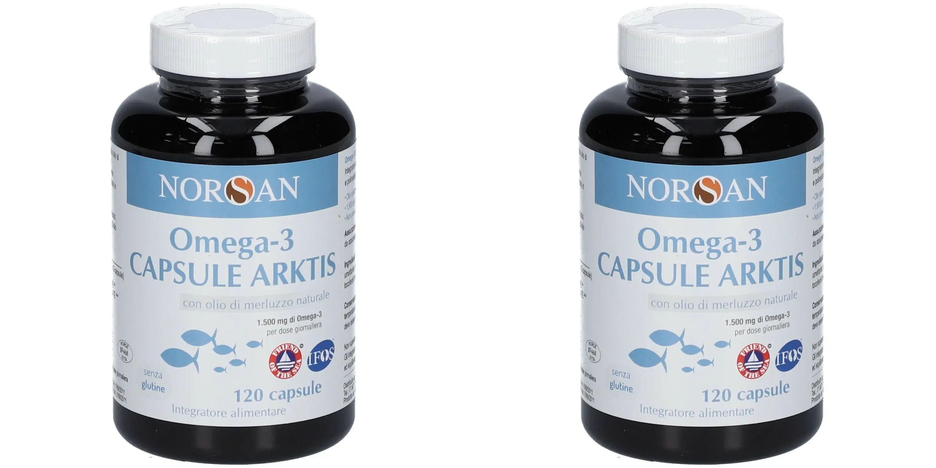 NORSAN OMEGA 3 ARKTIS 120 CAPSULE Pack da 2