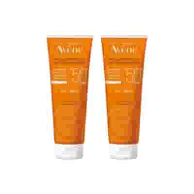EAU THERMALE AVENE SOLARE LATTE SPF 50 250 ML Pack X2