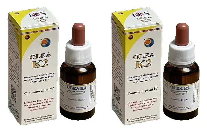 OLEA K2 GOCCE 20 ML Pack da 2
