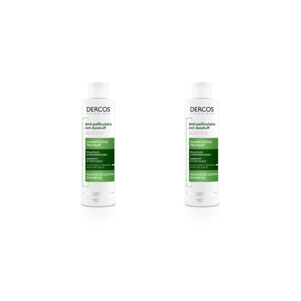 DERCOS SHAMPO ANTIFORFORA SENSITIV 200 ML Pack X2