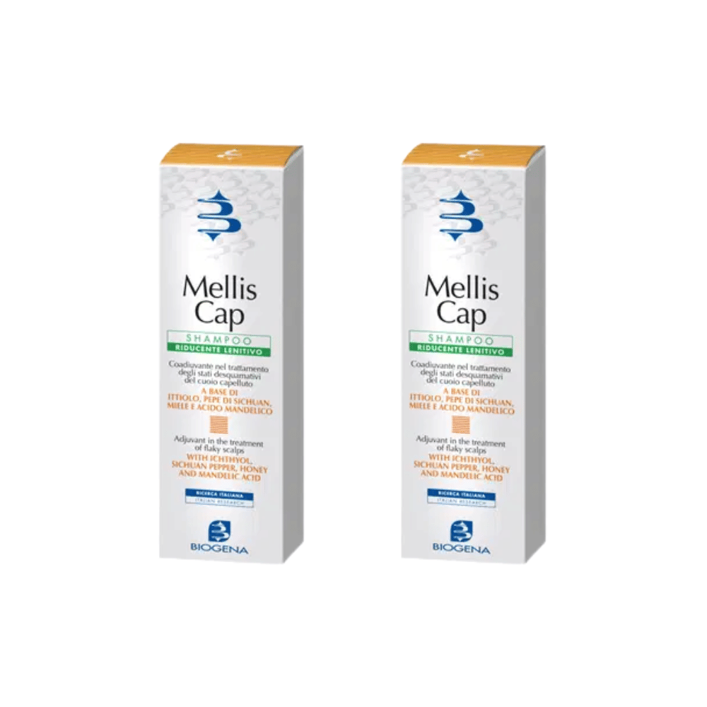 MELLIS CAP SHAMPOO RIDUCENTE E LENITIVO 200 ML Pack X2