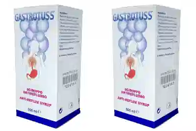 SCIROPPO ANTIREFLUSSO GASTROTUSS 500 ML Pack da 2