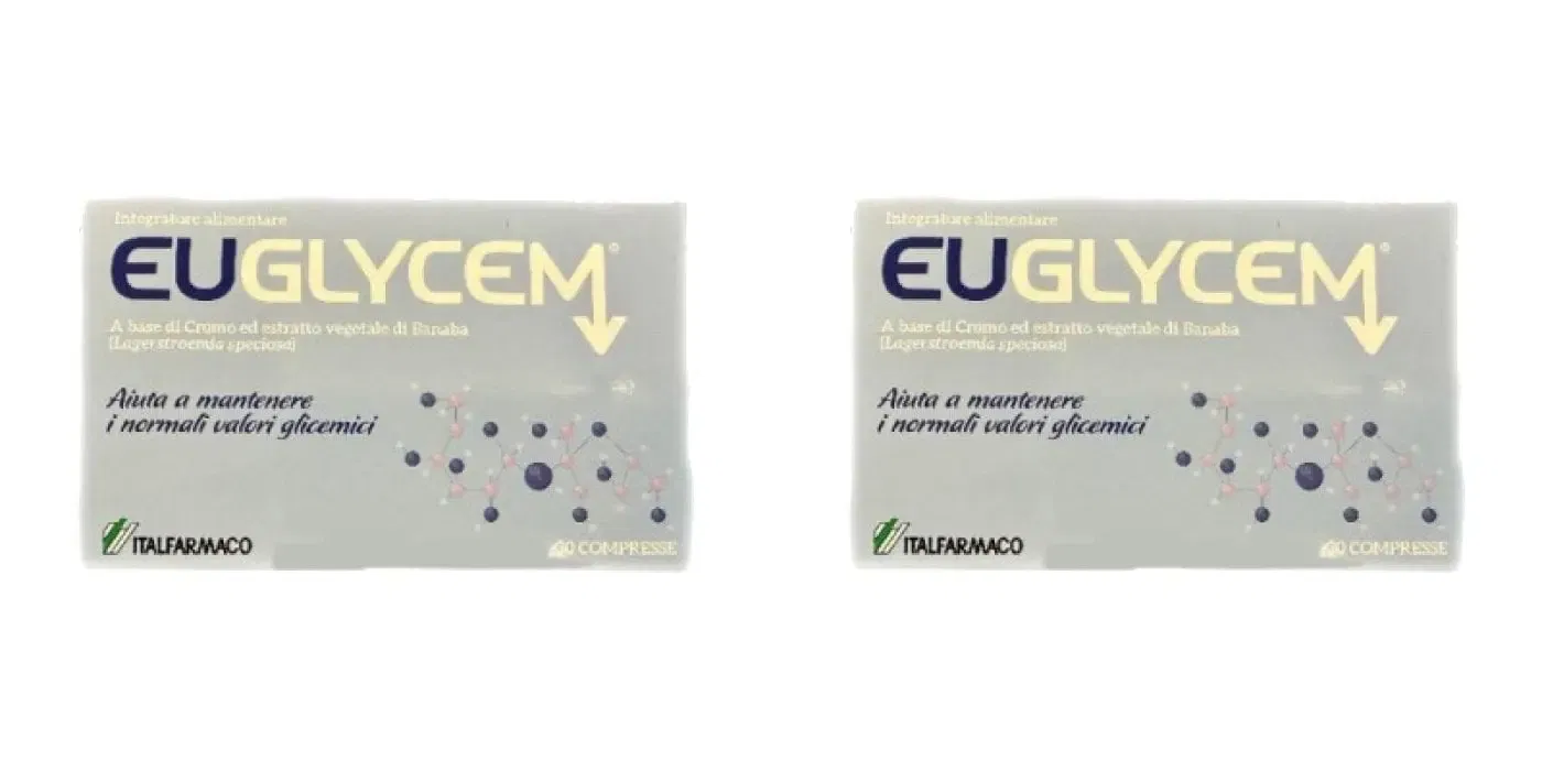 EUGLYCEM 30 COMPRESSE Pack da 2