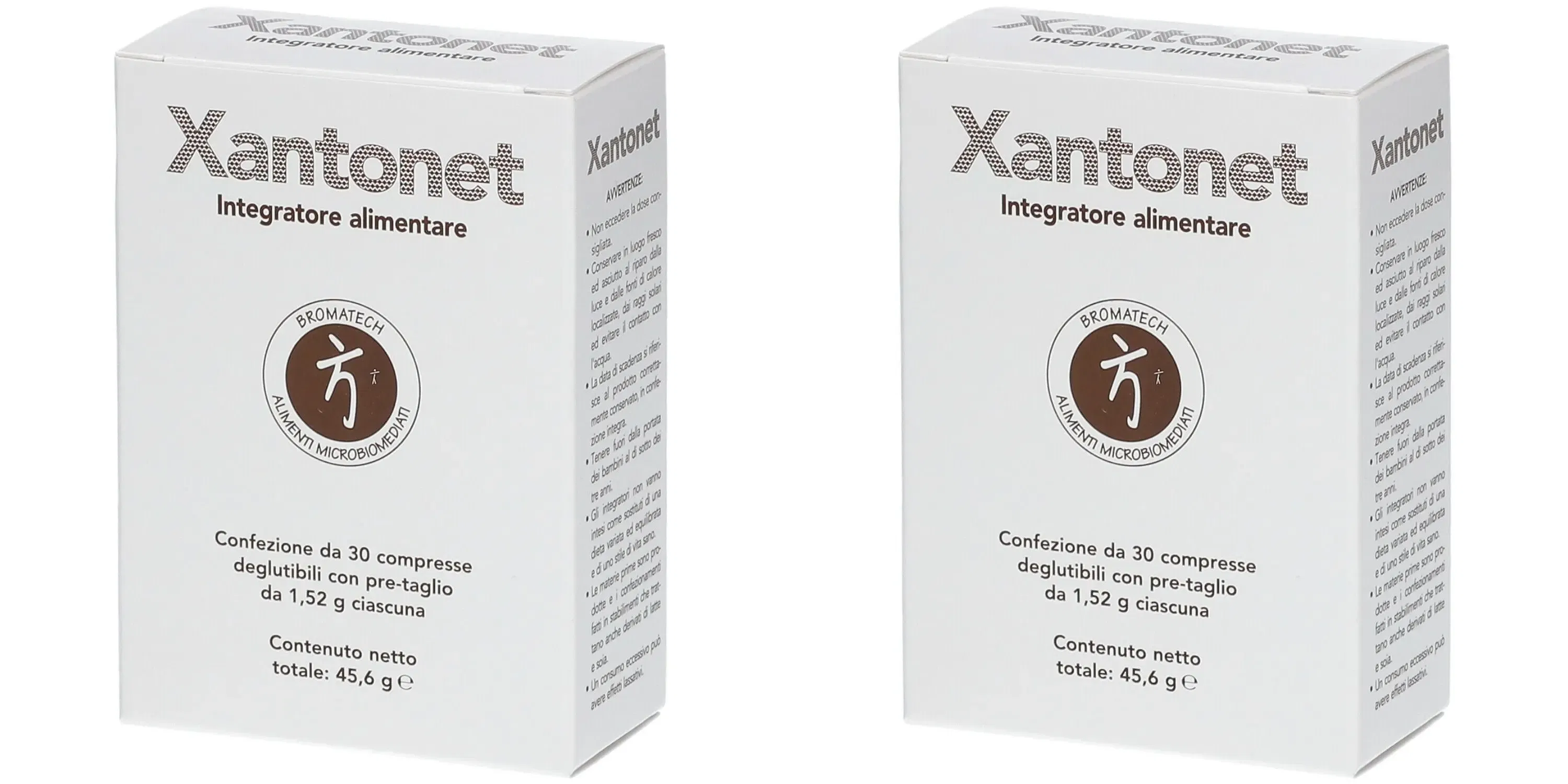 XANTONET 30 COMPRESSE Pack da 2