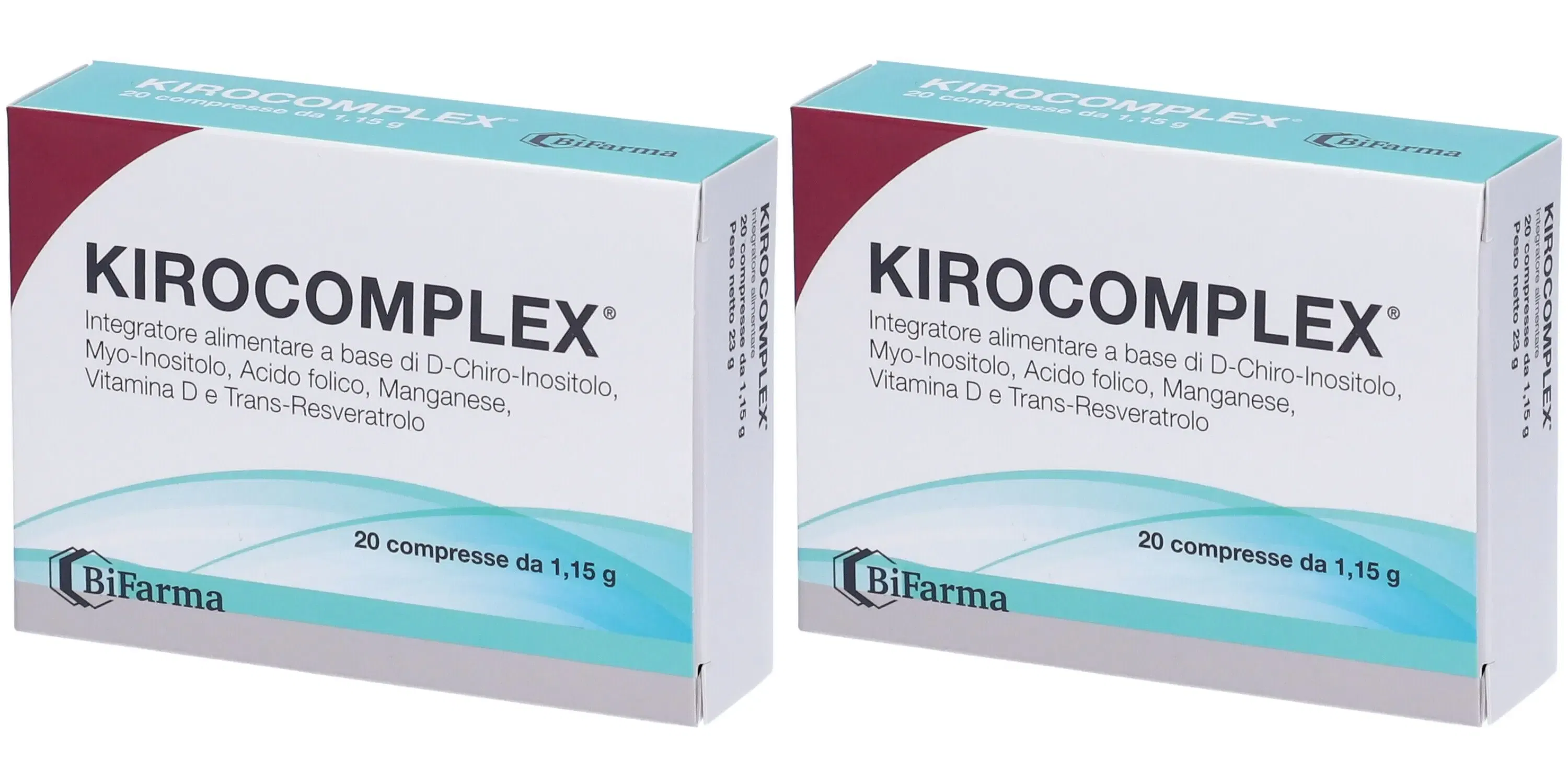 KIROCOMPLEX 20 COMPRESSE Pack da 2