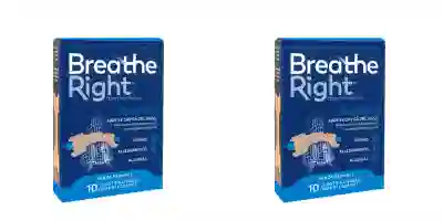 CEROTTI NASALI BREATHE RIGHT CLASSICI GRANDI 30 PEZZI Pack da 2
