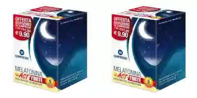 MELATONINA ACT+FORTE 5 COMPLEX 90 COMPRESSE Pack da 2