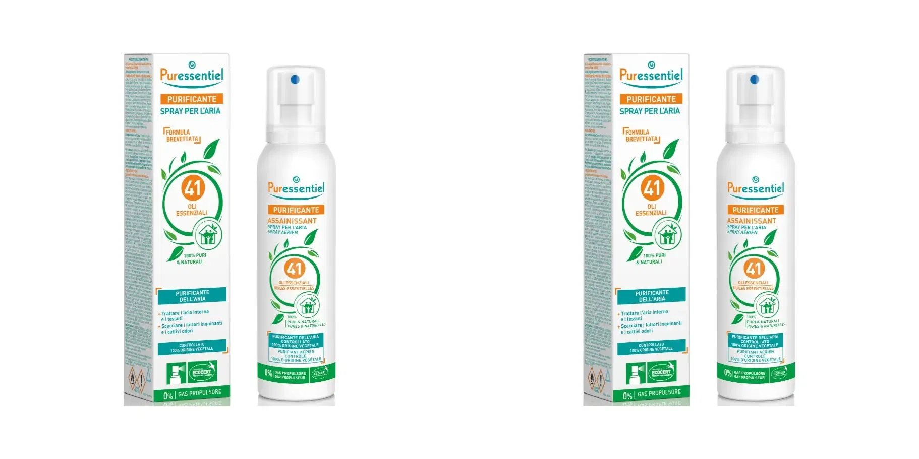 PURESSENTIEL SPRAY PURIFICANTE 200 ML Pack da 2