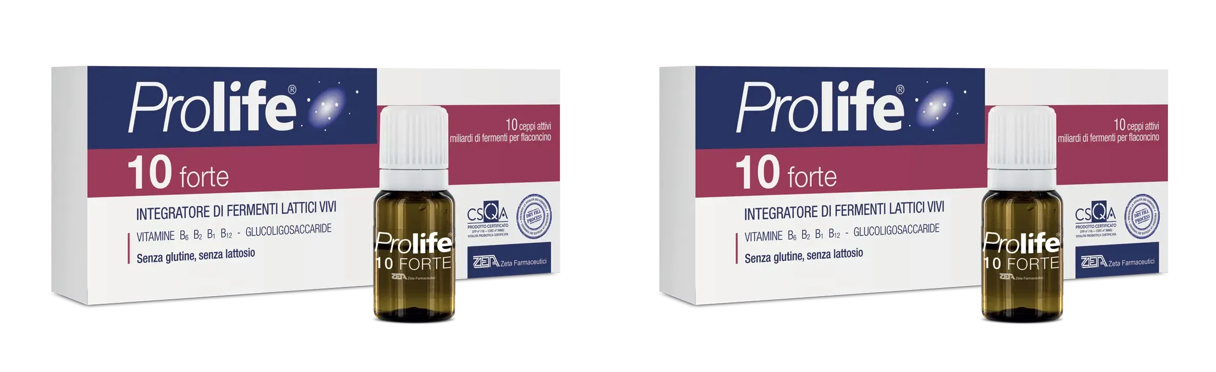 PROLIFE 10 FORTE 10 FLACONCINI DA 8 ML Pack da 2