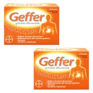 Geffer Granulato Effervescente 24 Bustine 5g PACK X2