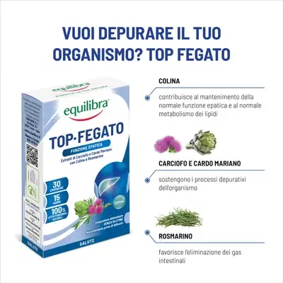 Top Fegato Con ALOE 30 Compresse Pack X2