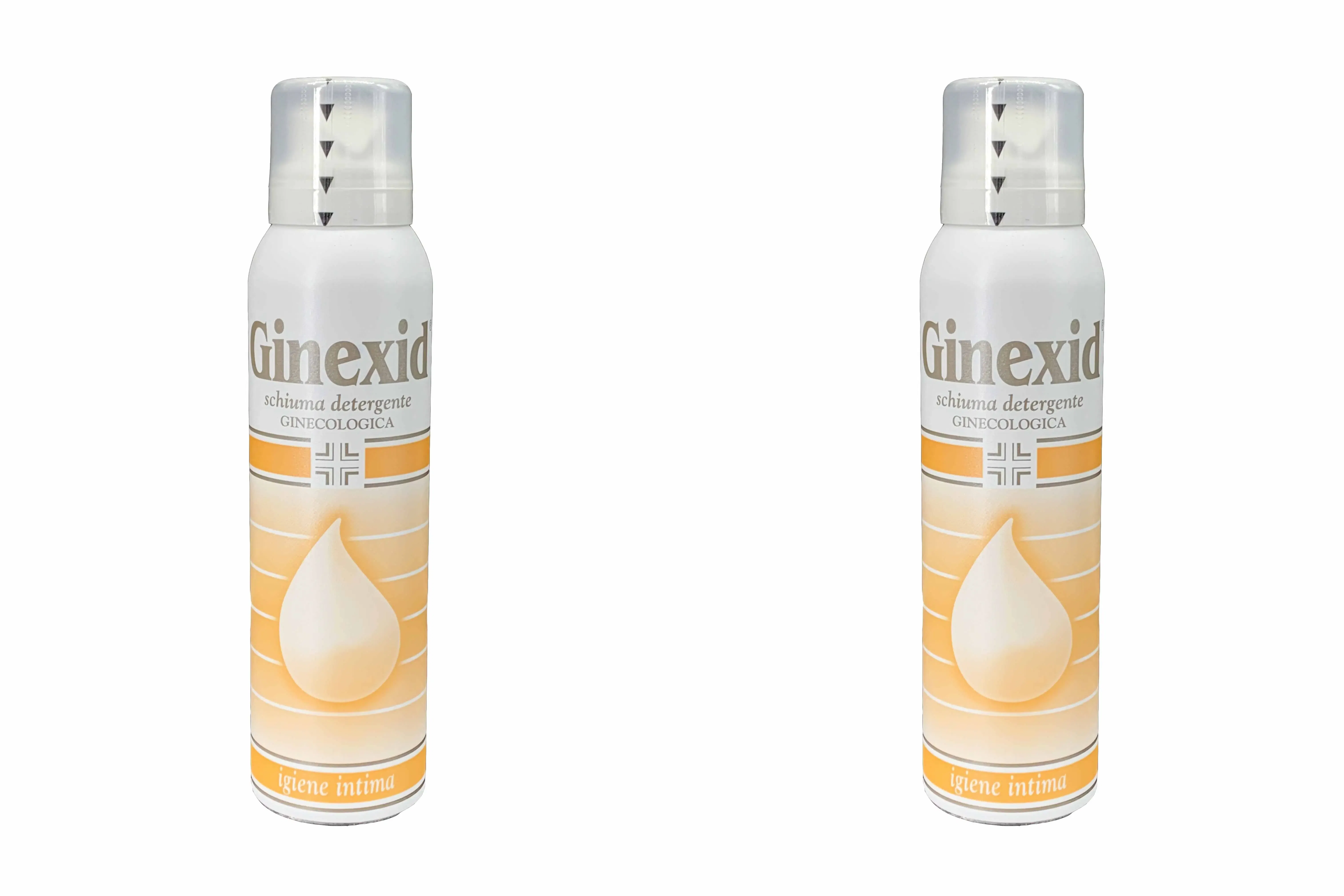 GINEXID SCHIUMA DETERGENTE 150 ML Pack da 2