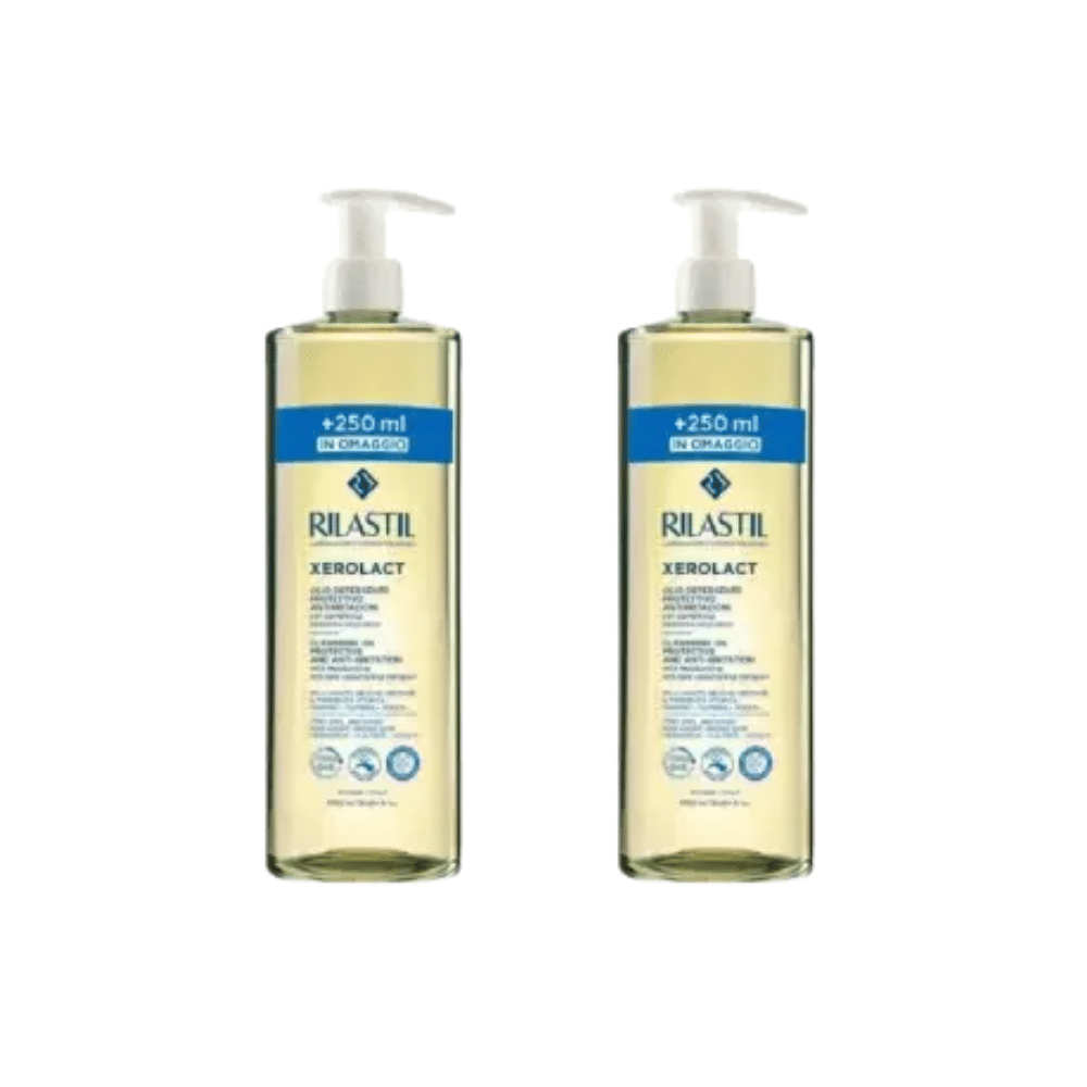 RILASTIL XEROLACT OLIO 1000 ML Pack X2