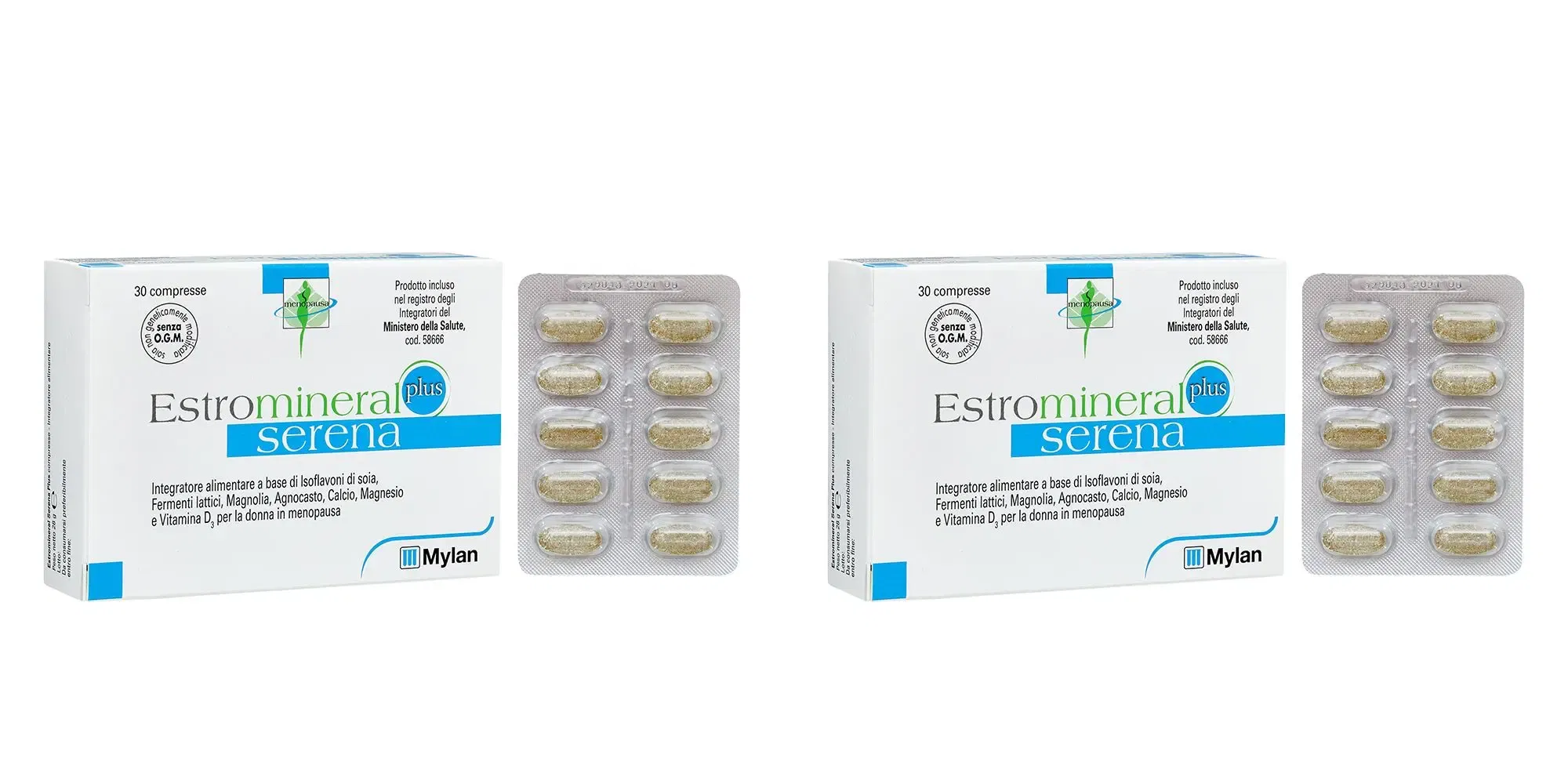 ESTROMINERAL SERENA PLUS 30 COMPRESSE Pack da 2