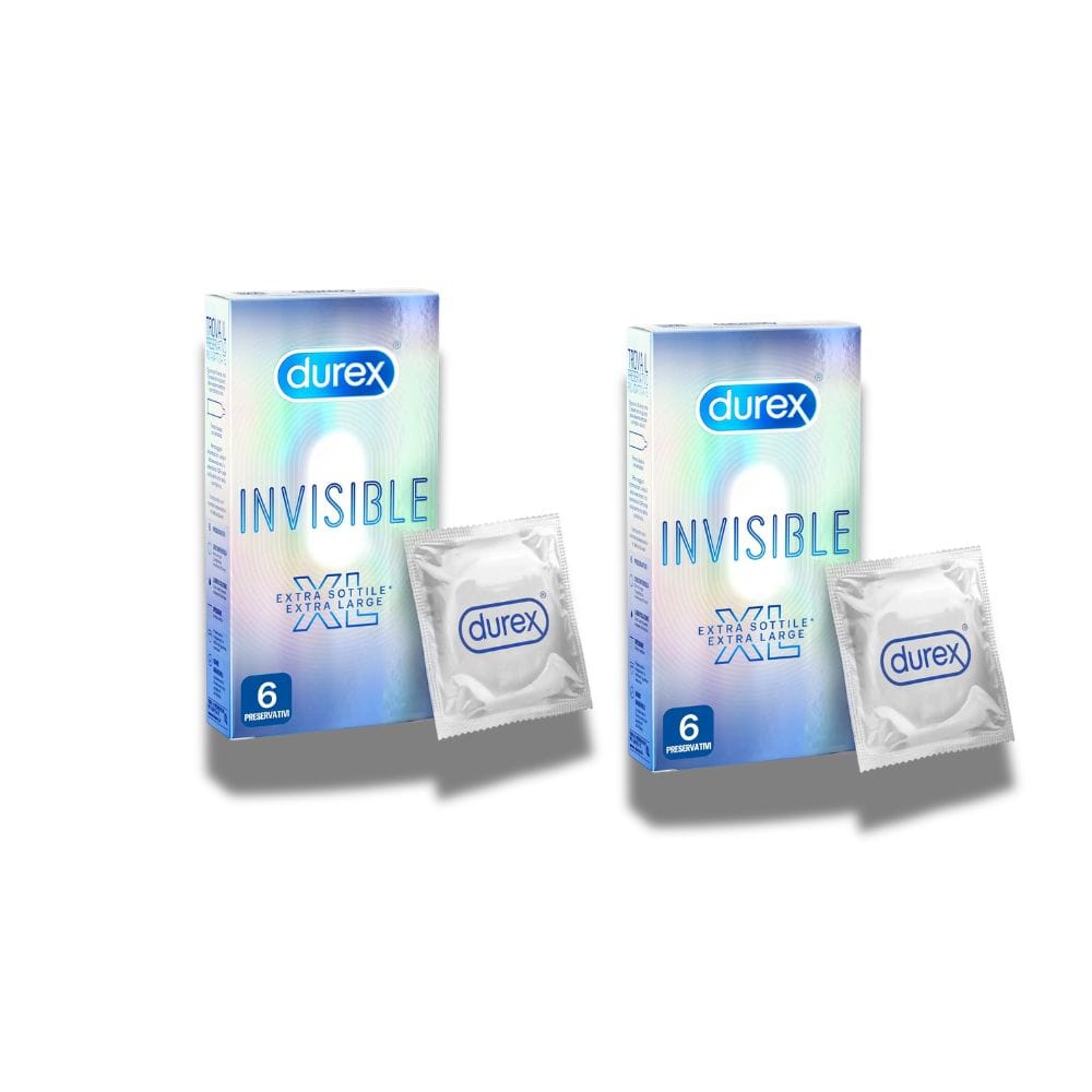 Profilattico Durex Invisible XL Pack X2