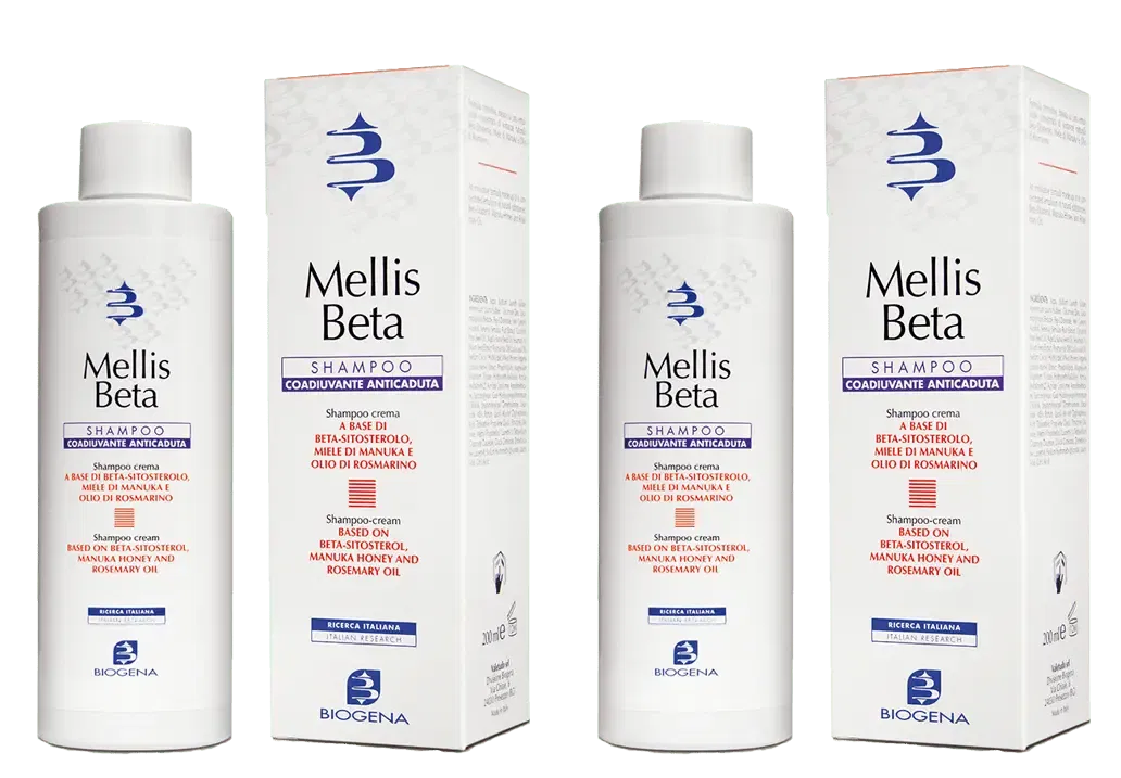 MELLIS BETA SHAMPOO 200 ML Pack da 2
