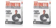 DIGESTIVO ANTONETTO ACIDITA' E REFLUSSO 40 COMPRESSE MASTICABILI Pack da 2