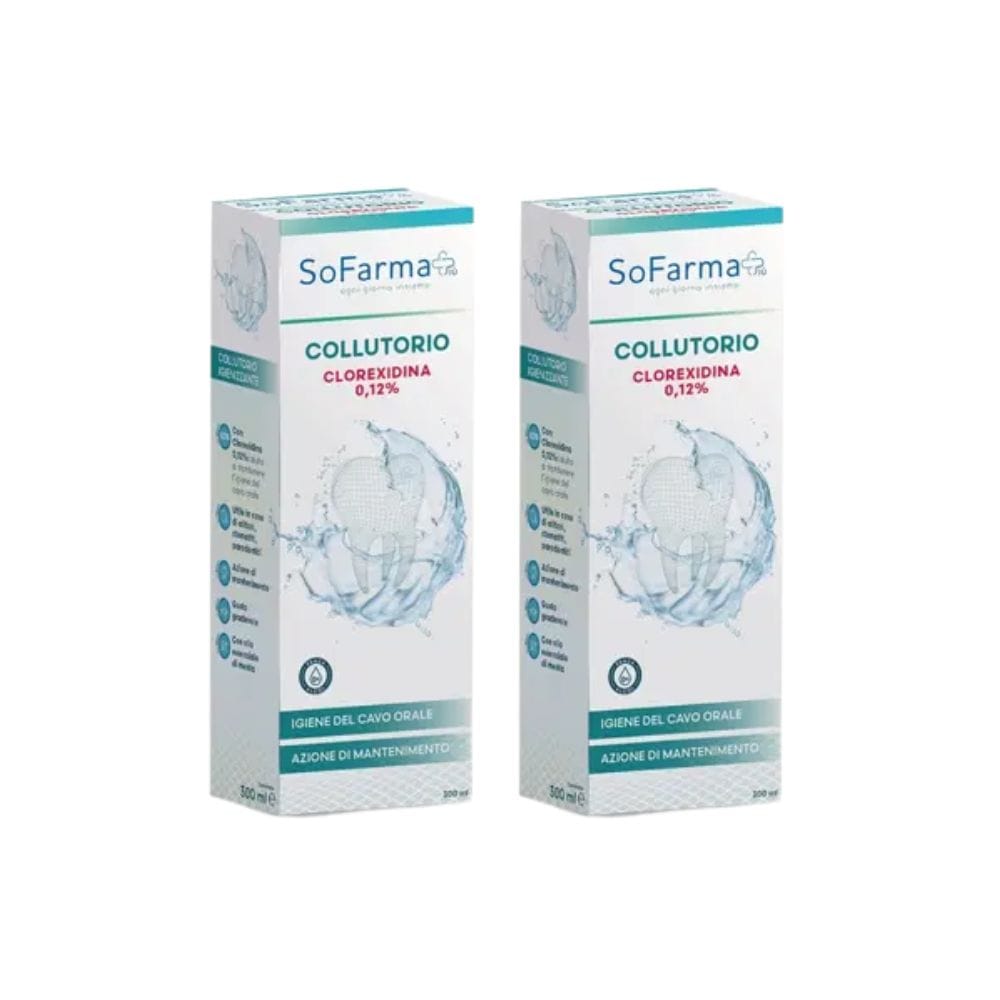 Collutorio Clorexidina 0,12% Pack X2