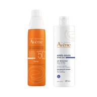 Avène Spray Solare SPF50+ 200ml + Latte Doposole Riparatore 400ml