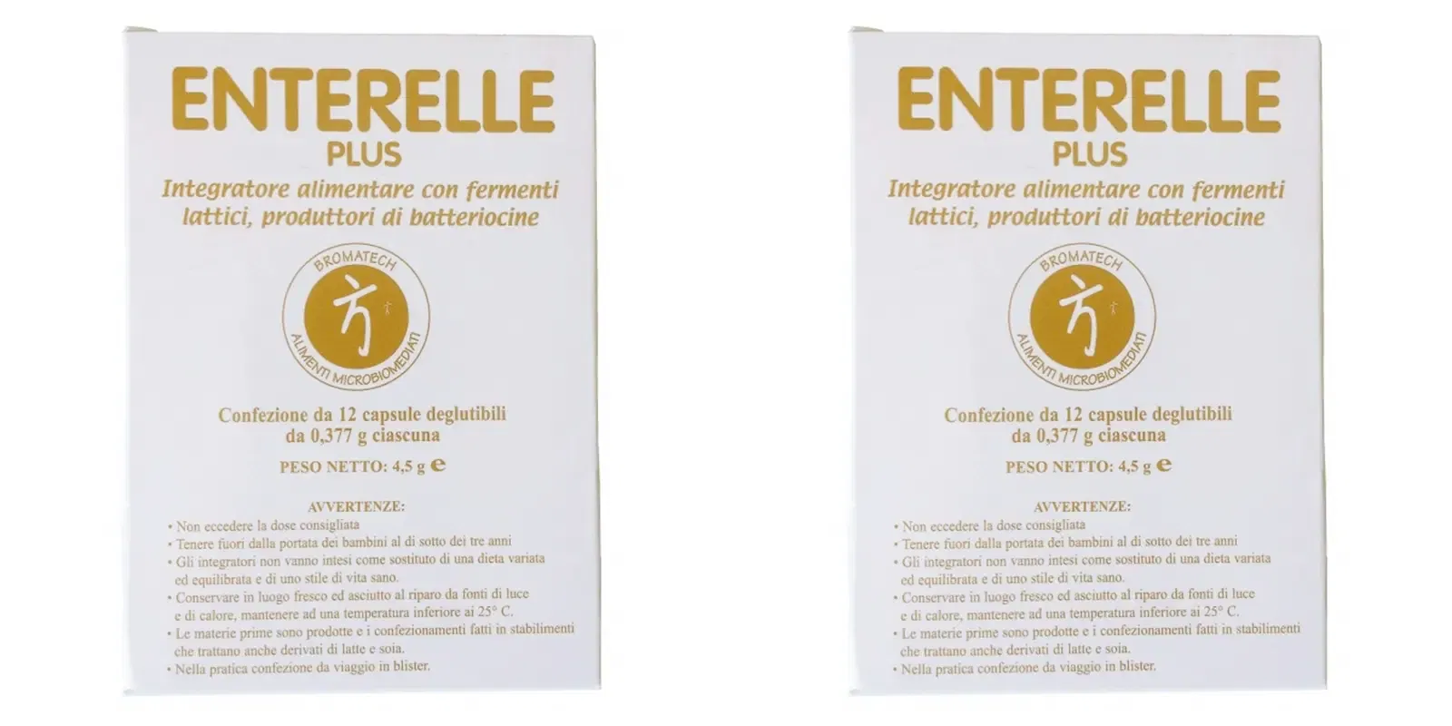ENTERELLE PLUS 12 CAPSULE Pack da 2