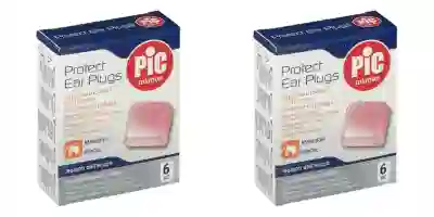 TAPPO AURICOLARE IN SILICONE PIC SPORT 6 PEZZI Pack da 2