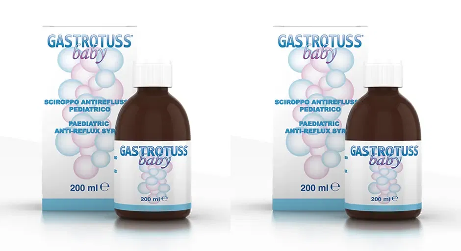 BABY SCIROPPO ANTIREFLUSSO GASTROTUSS 200 ML Pack da 2