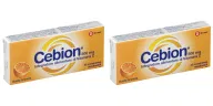 CEBION MASTICABILE ARANCIA VITAMINA C 500 MG 20 COMPRESSE Pack da 2