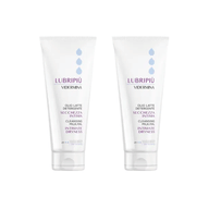 VIDERMINA LUBRIPIU' OLIO LATTE DETERGENTE SECCHEZZA INTIMA 200 ML Pack X2