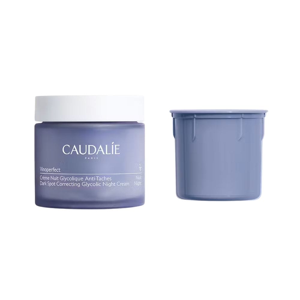 Duo Crema Notte Glicolica Anti-Macchie & sua ricarica Caudalie