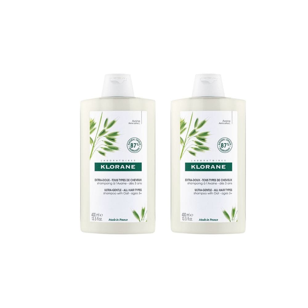 SHAMPOO ULTRA GENTLE ALL'AVENA KLORANE 400ML PACK X2