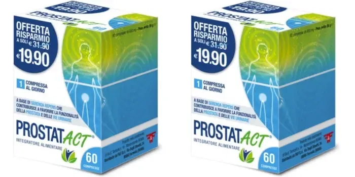 PROSTAT ACT 60 COMPRESSE Pack da 2