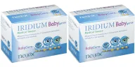GARZA OCULARE MEDICATA IRIDIUM BABY 28 PEZZI Pack da 2