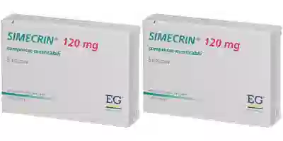SIMECRIN 24 compresse masticabili 120 mg Pack da 2