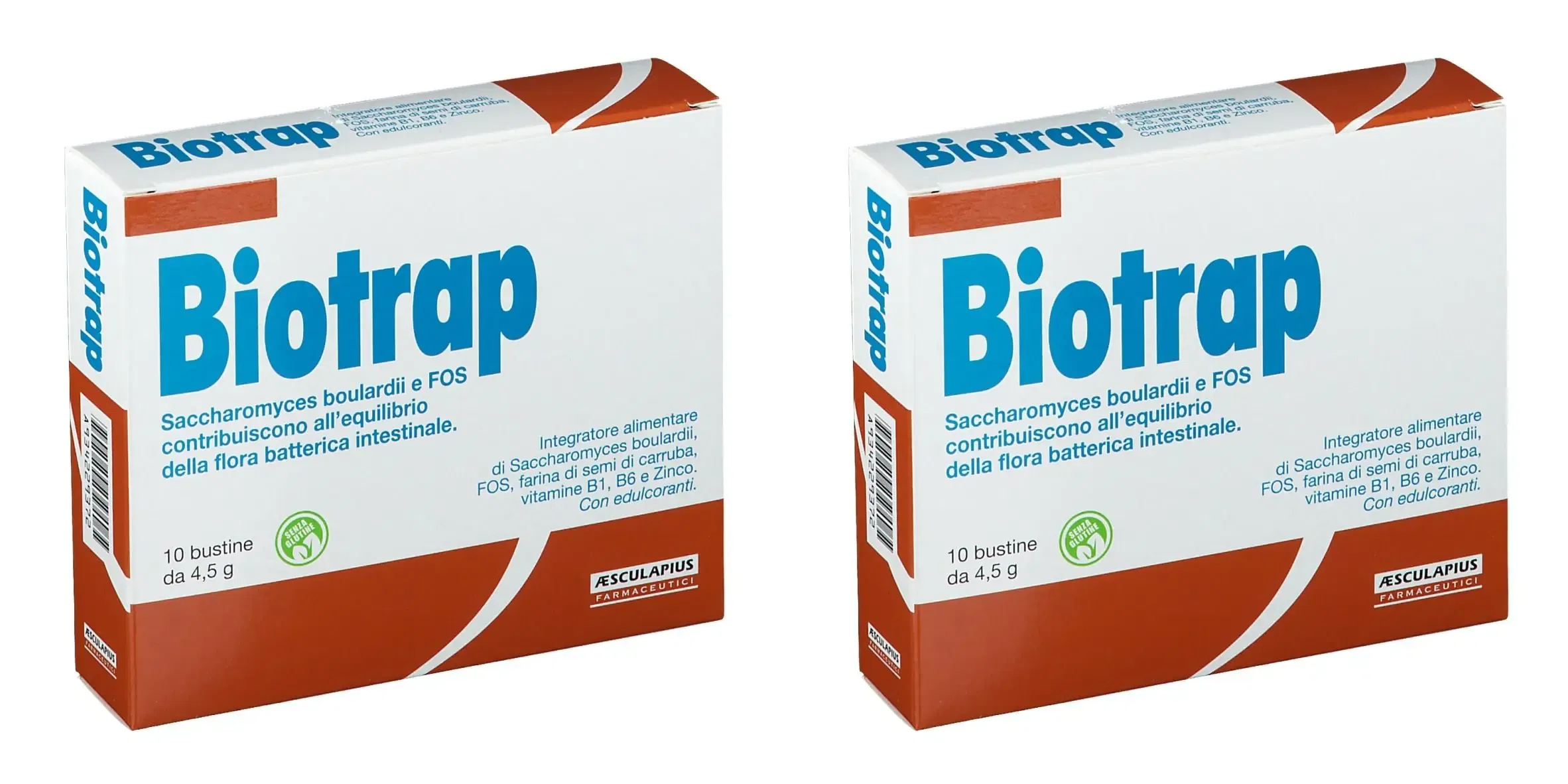 BIOTRAP S/G 10 BUSTINE DA 4,5 G Pack da 2