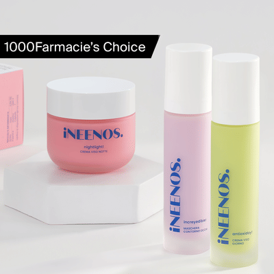 Routine Completa Viso 24H & Contorno Occhi iNEENOS – antioxiday! 50 ml – nightlight! 50 ml – increyedible! 50 ml