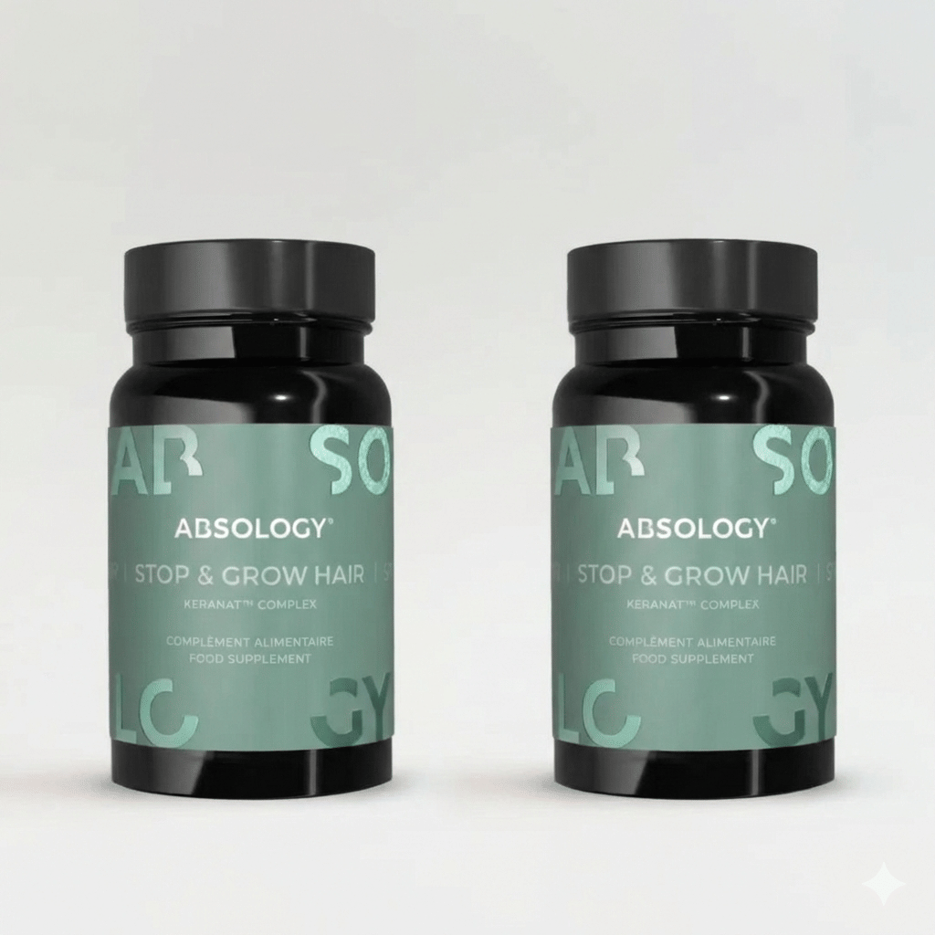 ABSOLOGY STOP & GROW HAIR 60 SOFTGELS Pack da 2