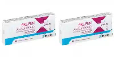 BRUFEN ANALGESICO 12 compresse rivestite 200 mg Pack da 2