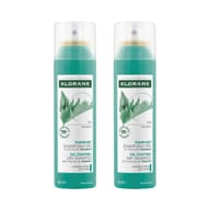 SHAMPOO SECCO CAPELLI GRASSI KLORANE PACK X2