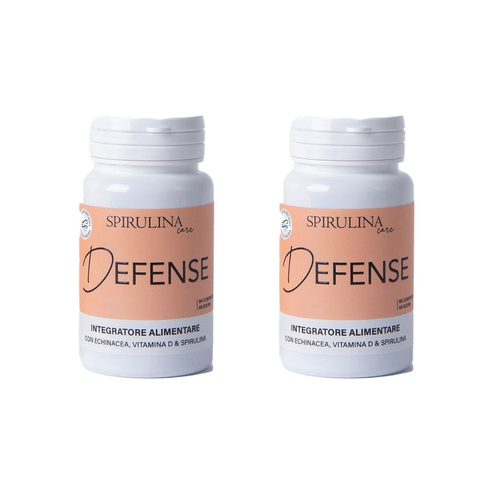 SPIRULINA CARE DEFENSE 90 COMPRESSE PACK X2
