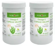 NORSAN OMEGA 3 VEGANO 80 CAPSULE Pack da 2