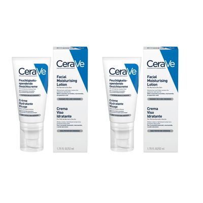 CERAVE CREMA VISO IDRATANTE 50 ML PACK X2