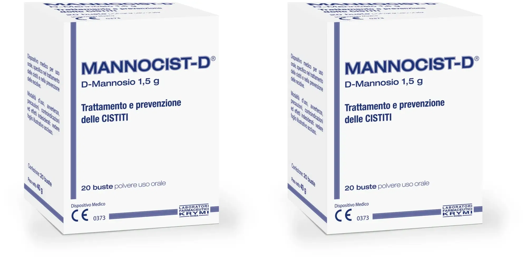MANNOCIST-D 20 BUSTE Pack da 2