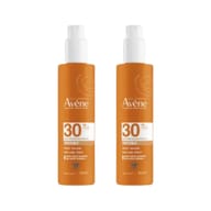 EAU THERMALE AVENE SOLARE SPRAY SPF 30 200ML Pack X2