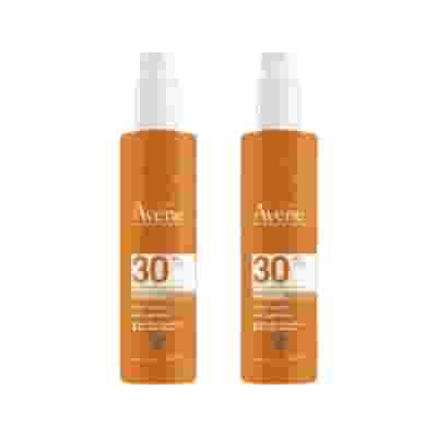 EAU THERMALE AVENE SOLARE SPRAY SPF 30 200ML Pack X2