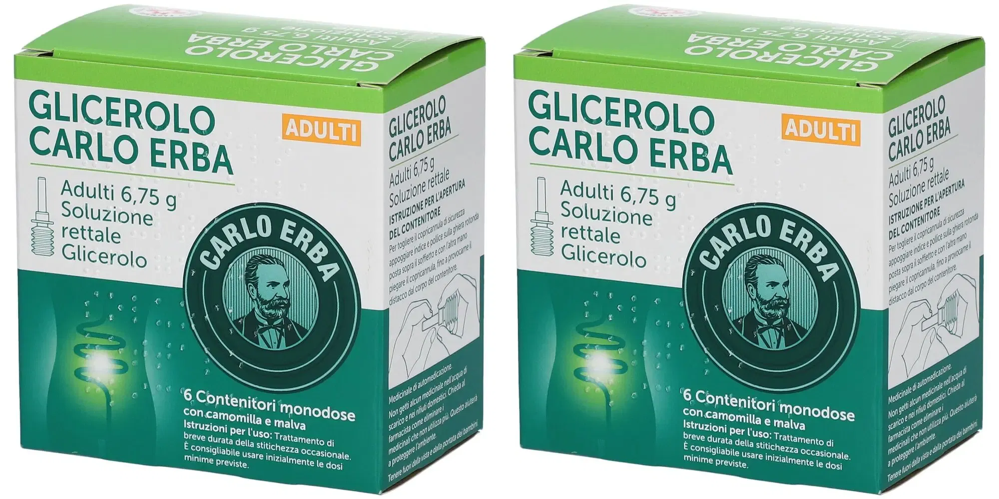 GLICEROLO*AD 6CONT 6,75G Pack da 2