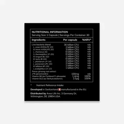 AVEA BIOMIND 30 Capsule Pack X2