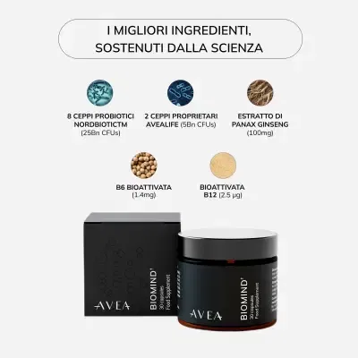 AVEA BIOMIND 30 Capsule Pack X2