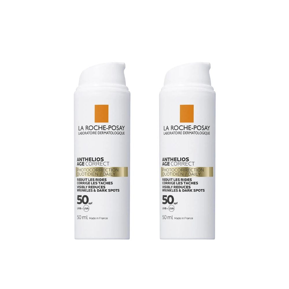LA ROCHE POSAY ANTHELIOS AGE CORRECT SPF 50 50 ML PACK X2