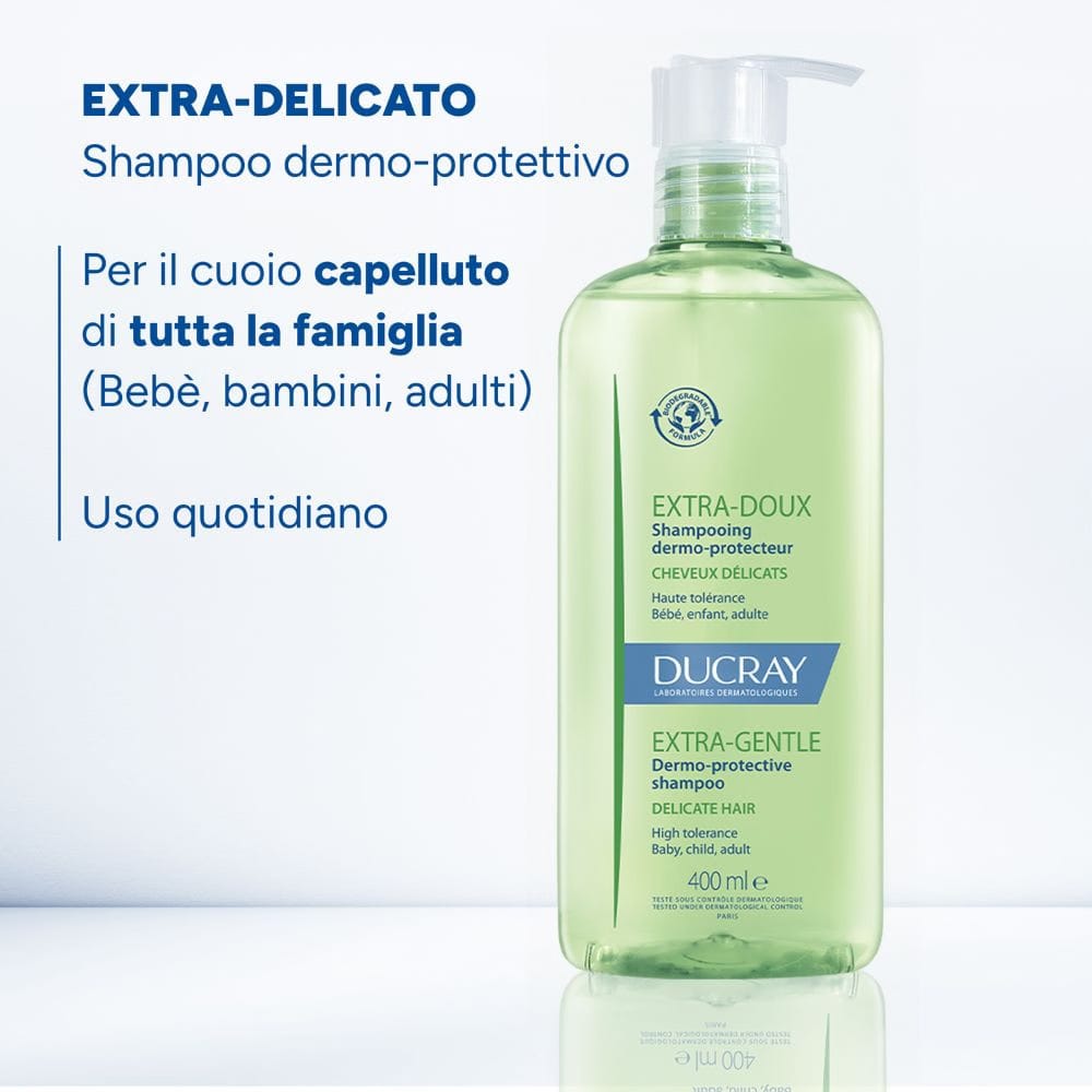 SHAMPOO DUCRAY EXTRA GENTLE DERMOPROTECTIVE PACK X2