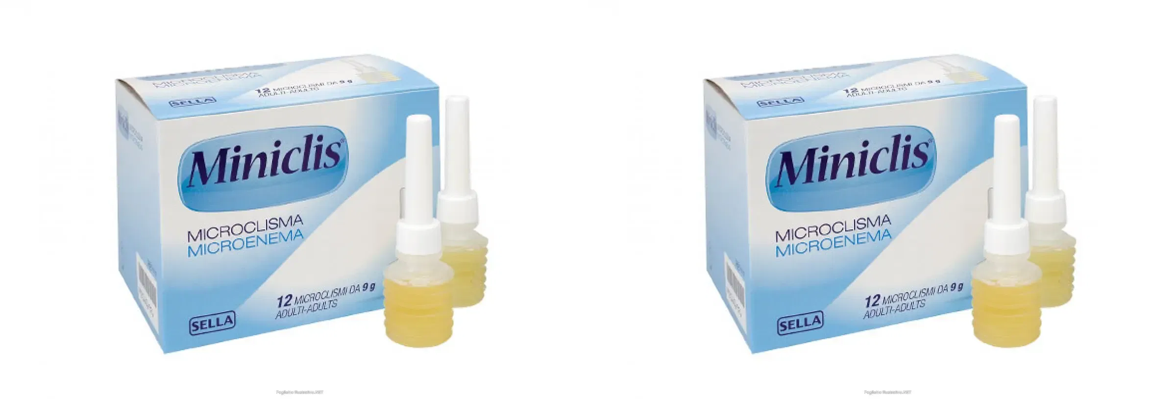 MINICLIS ADULTI 9 G 12 MICROCLISMI Pack da 2